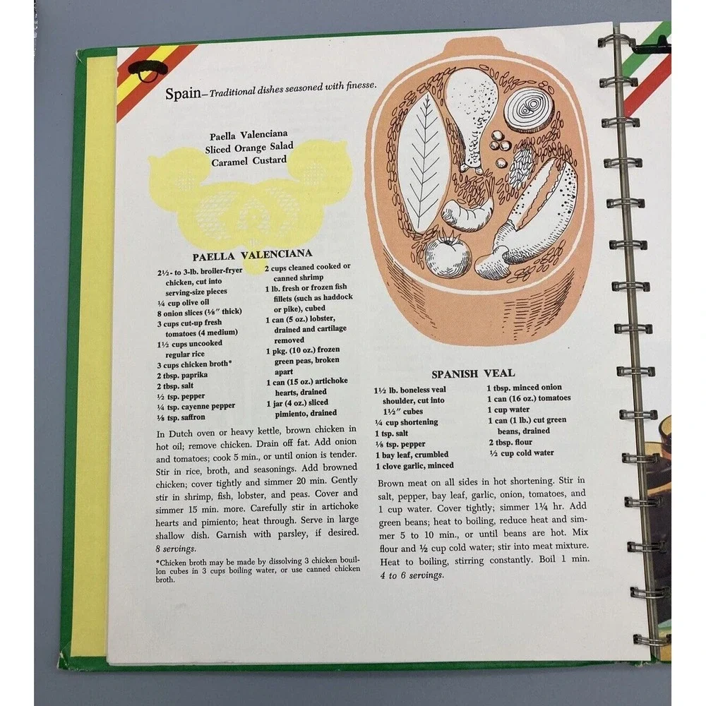 Vintage book Betty Crocker's Dinner in a Dish cookbook 1965 first ed 1st print